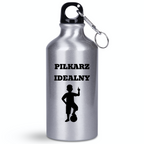 Butelka srebrna 400 ml z napisem "Piłkarz Idealny" – dla dziecka,  piłka nożna #5