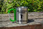 Kubek z karabińczykiem zielonym z nadrukiem "Najlepszy biegacz na świecie" #1