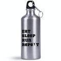 Bidon 500 ml  z nadrukiem "Eat Sleep Run Reapeat" męski – bieganie #11