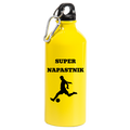 Bidon żółty 600 ml z napisem "Super Napastnik" – piłka nożna #6