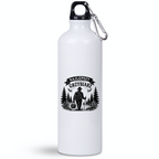 Butelka biała 800 ml z nadrukiem „Najlepszy Grzybiarz” – na grzyby, do lasu #4