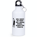 Bidon biały 400 ml prezent dla koszykarza z zabawnym napisem #6