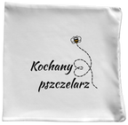Poduszka dla pszczelarza z nadrukiem „Kochany Pszczelarz” – pszczelarstwo #6