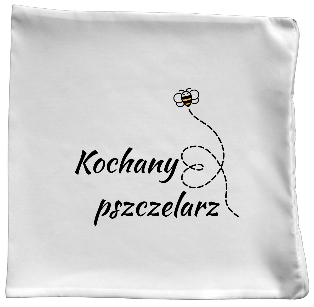 Poduszka dla pszczelarza z nadrukiem „Kochany Pszczelarz” – pszczelarstwo #6