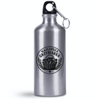 Bidon srebrny 500 ml z nadrukiem „Najlepsza Grzybiarka” – na grzyby #1