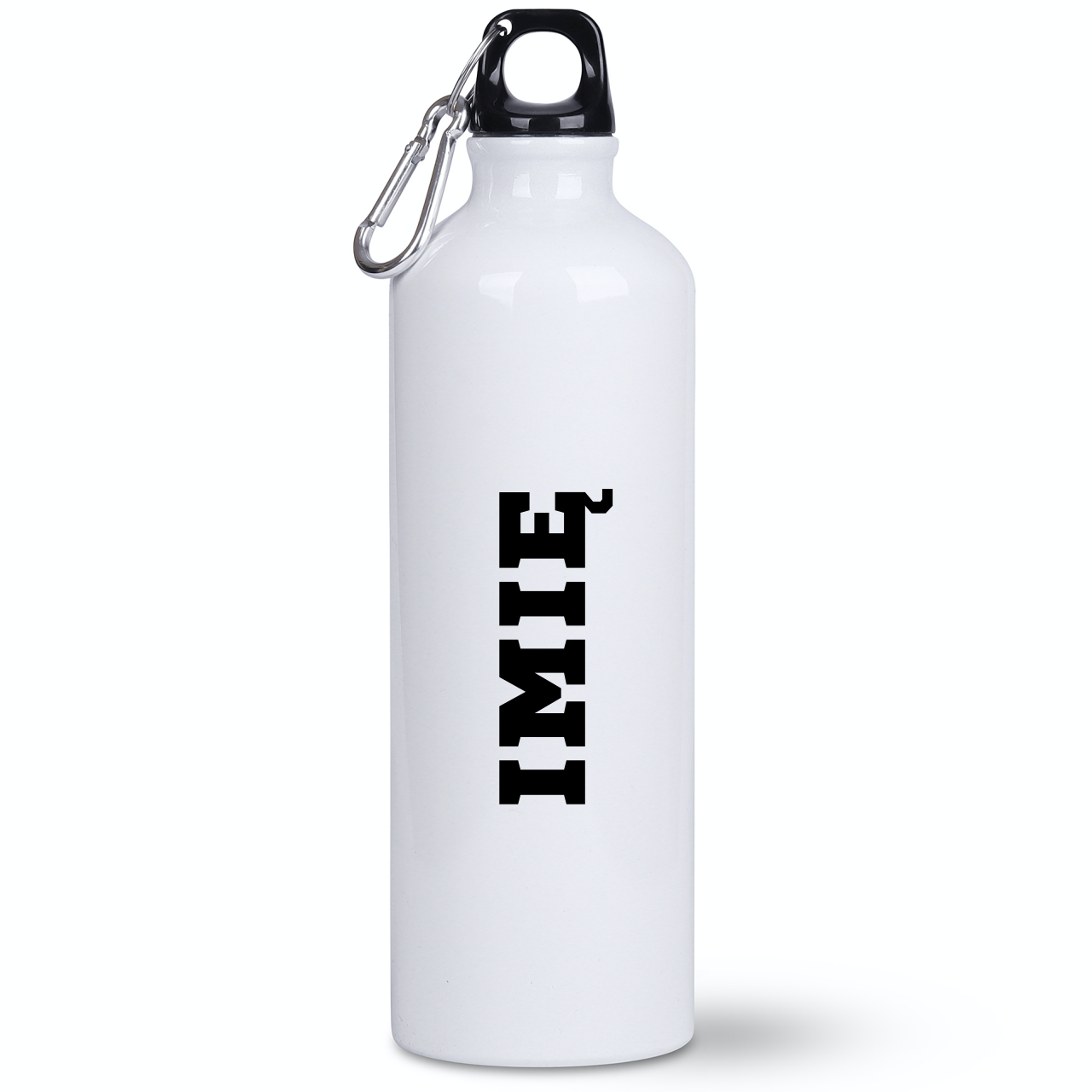 Butelka biała 800 ml z nadrukiem „Tatry = Szczęście” – góry, Podhale, Zakopane #5