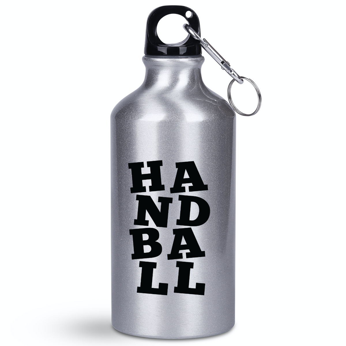 Srebrna butelka 400 ml napis "HANDBALL" #2