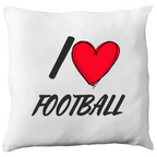 Poduszka z nadrukiem "I LOVE FOOTBALL" – piłka nożna #4
