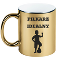 Kubek biały z nadrukiem "Piłkarz Idealny" – piłka nożna #6