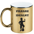 Kubek biały z nadrukiem "Piłkarz Idealny" – piłka nożna #6