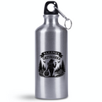 Bidon srebrny 500 ml z nadrukiem „Najlepsza Grzybiarka” – na grzyby #3