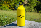 Bidon żółty 600 ml dla kibica piłki nożnej z grafiką piłkarskiego EKG #11