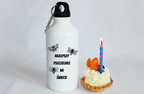 Bidon biały 400 ml z nadrukiem "Najlepszy pszczelarz na świecie" - pszczelarstwo #1