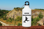 Bidon biały 400 ml z napisem "Super Napastnik" – piłka nożna #8