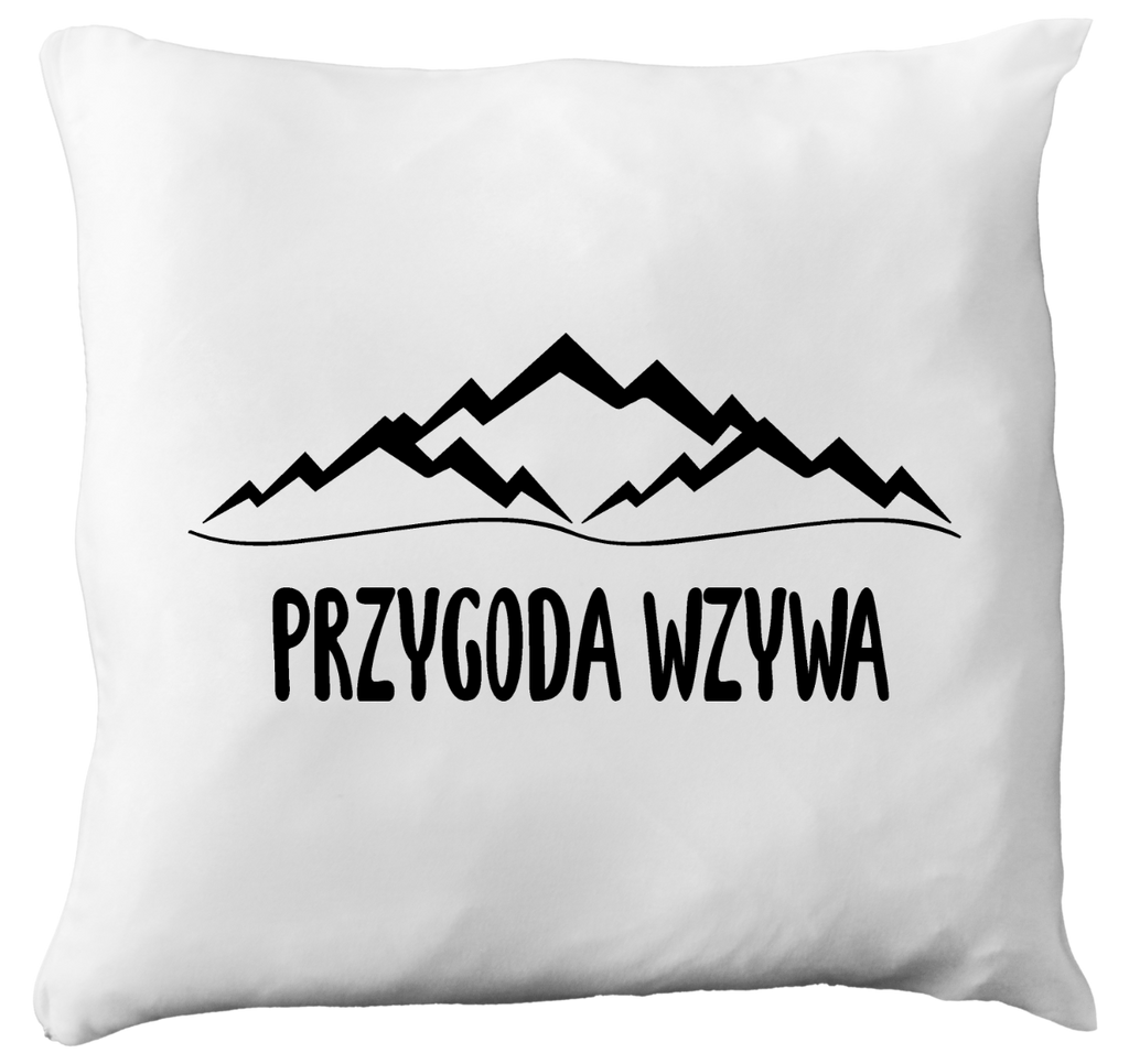 Poduszka z nadrukiem "Przygoda wzywa" #9