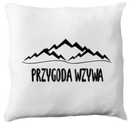 Poduszka z nadrukiem "Przygoda wzywa" #9