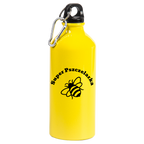 Butelka żółta 600 ml z nadrukiem „Super Pszczelarka” – pszczelarstwo #5