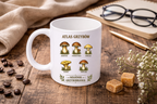 Kubek biały z nadrukiem „Atlas Grzybów” – grzyby #7