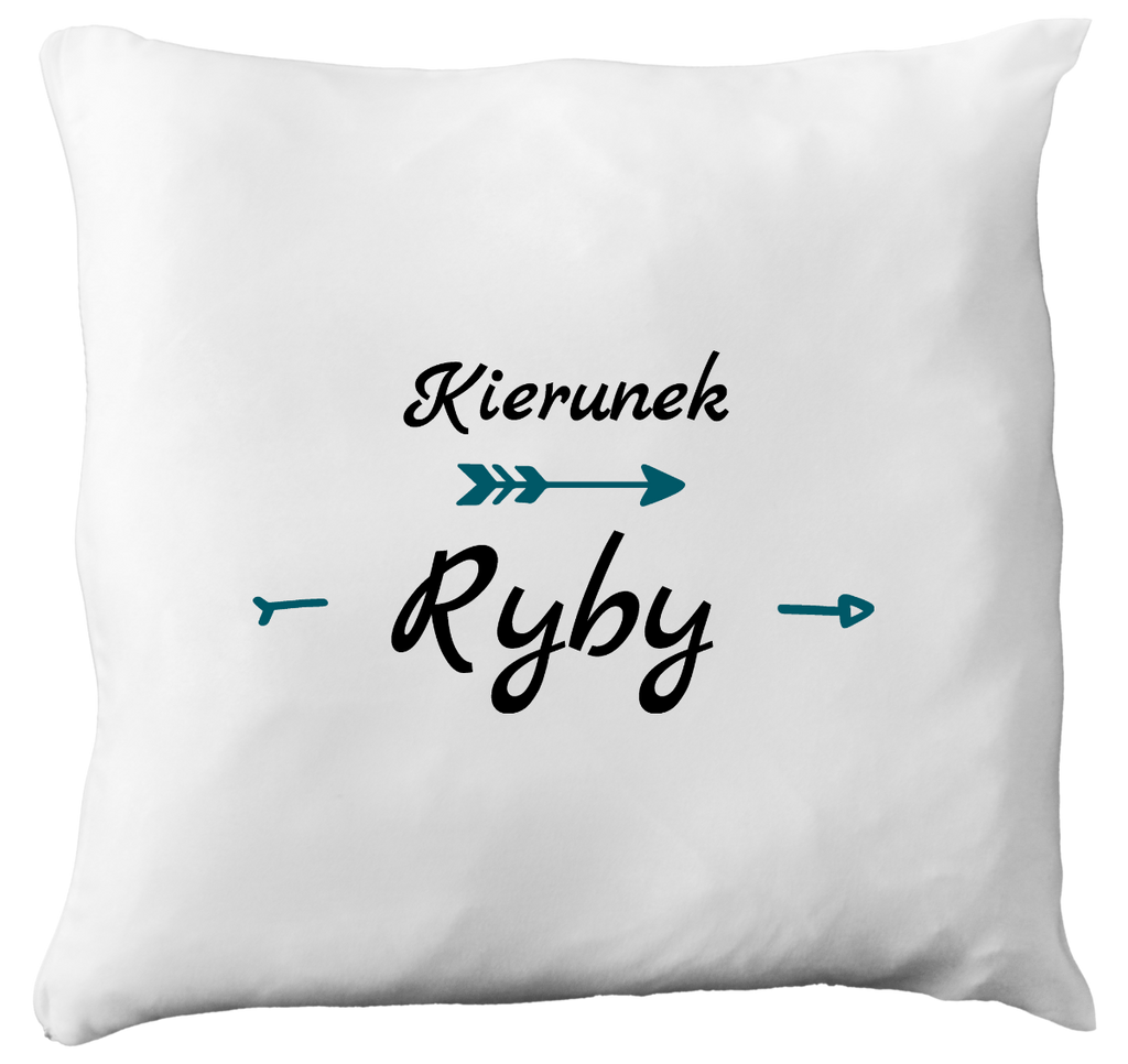 Poduszka z nadrukiem "Kierunek ryby" - wędkarstwo #3