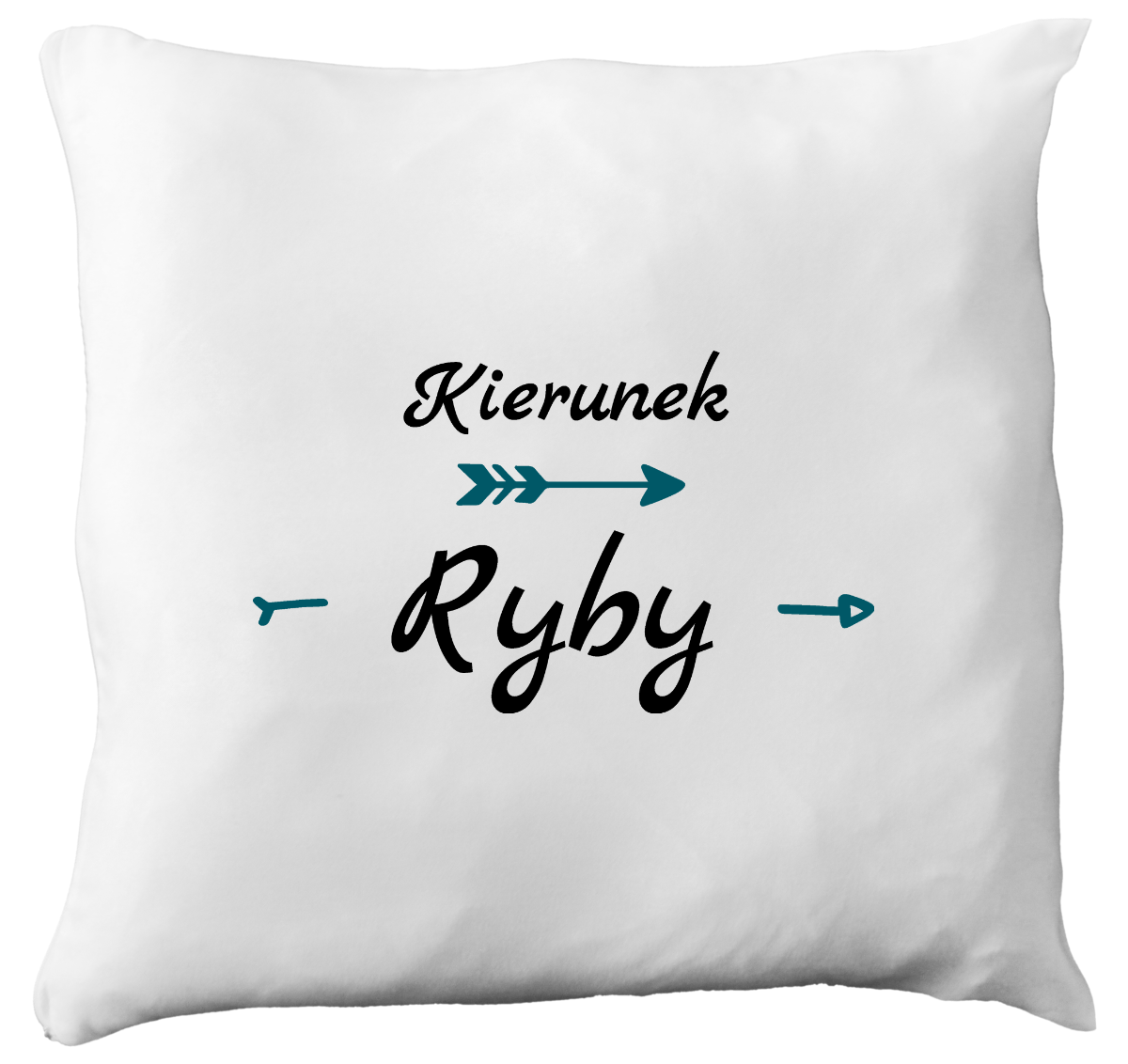 Poduszka z nadrukiem "Kierunek ryby" - wędkarstwo #3