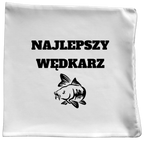 Poduszka z nadrukiem "Najlepszy wędkarz" - wędkarstwo #7