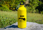 Butelka żółta 600 ml z nadrukiem "Dom jest tam, gdzie go zaparkujesz" – camping, namiot, podróże #6