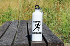 Bidon biały 800 ml z nadrukiem "Super Biegacz" – bieganie #7