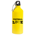 Bidon żółty 600 ml dla kibica piłki nożnej z napisem "FOOTBALL LOVE" #12