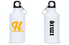 Butelka białka 400 ml z żółtym napisem: "I love handball" i literką H #6