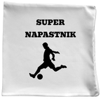 Poduszka z nadrukiem "Super Napastnik" – piłka nożna #11