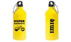 Bidon żółty 600 ml z nadrukiem "Super Rowerzysta" - dla rowerzystki #8