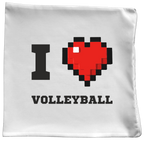 Poduszka z nadrukowaną grafiką I LOVE VOLLEYBALL #2