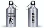 Butelka srebrna 400 ml z napisem "Super Pomocnik" – piłka nożna #3