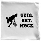 Poduszka z napisem "Gem Set Mecz" – męska #9