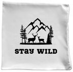 Poduszka z nadrukiem „Stay wild” – podróże, przygoda #8
