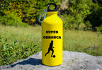 Bidon żółty 600 ml z napisem "Super Obrońca" – piłka nożna #5