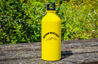 Butelka żółta 600 ml z nadrukiem „Kocham Bieszczady” – góry #3