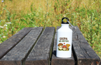 Butelka biała 400 ml z nadrukiem „Ekipa na grzyby” z grafiką grzybów #11