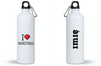 Butelka 800 ml z nadrukiem "I LOVE BASKETBALL" – koszykówka #2