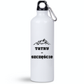 Butelka biała 800 ml z nadrukiem „Tatry = Szczęście” – góry, Podhale, Zakopane #5