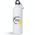 Bidon biały 800 ml z nadrukiem „Najlepszy pszczelarz” – pszczelarstwo #12