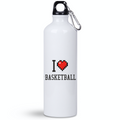 Butelka 800 ml z nadrukiem "I LOVE BASKETBALL" – koszykówka #2