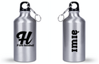 Srebrna butelka 400 ml z napisem "H I love handball" #2