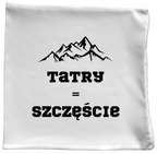 Poduszka z nadrukiem „Tatry = Szczęście” – Podhale, Zakopane, góry #4