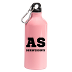 Butelka różowa 600 ml z napisem AS SERWISOWY #3