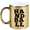 Kubek złoty z napisem "HANDBALL" #3