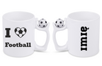 Kubek z piłką i nadrukiem "I Love Football" - piłka nożna #6