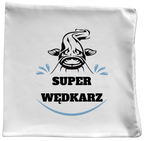 Poduszka z nadrukiem "Super wędkarz" - wędkarstwo #8