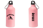 Butelka różowa 600 ml z nadrukiem "Kocham Tatry" - góry, Zakopane #1