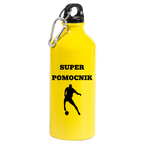 Bidon żółty 600 ml z napisem "Super Pomocnik" – piłka nożna #2